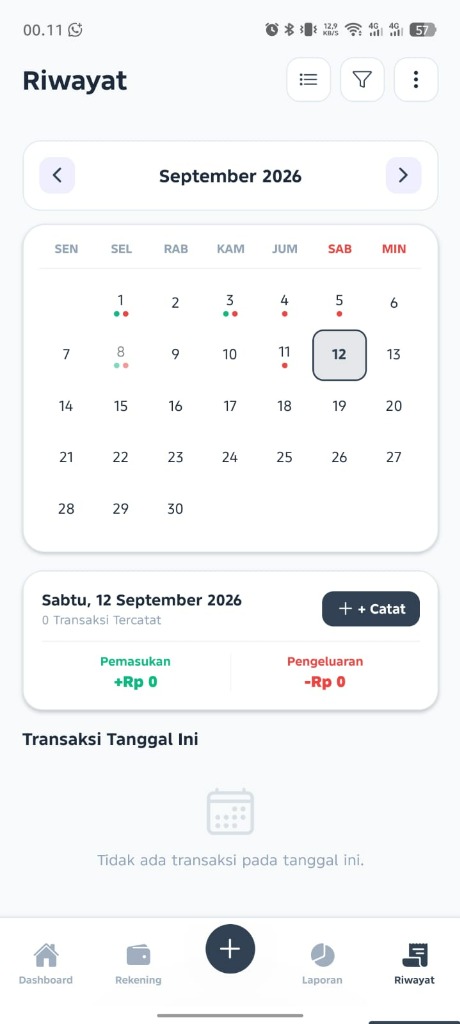 Kalender Transaksi Finansial SakuGo v2.7.3